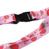 Lanyard ID Badge Holder Pink Vertical ID Protector Nurse Bage Clips  Office