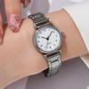 Simple Retro Versatile Quartz Women's Watch Casual Small Dial Quartz Fashion Steel Strip Ladies Wristwatches