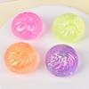 Colorful Glitter Dumpling Squishy Stress Ball Toy, Creative Squeeze Ball, Stress Relief Fidget Toy, 4-Pack