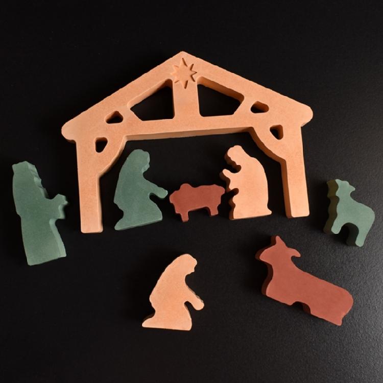 2 Pack Resin Mold Prayer Theme Silicone Ornament Mold Religious Decorative Moulds for Creating Decorative Ornament