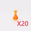 MOC City Building Blocks Character Scene Creative Accessories Mini Brick Color Wine Bottle Reagent Bottle Set Box Toy Gift X007