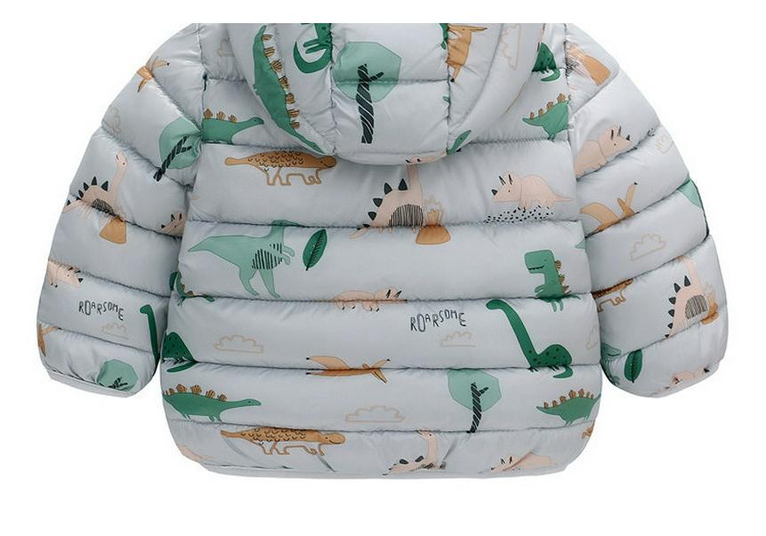 Kinder Cartoon Daunen Baumwolljacke für Herbst & Winter - Leichte Jungen & Mädchen Klein/Mittel Mäntel