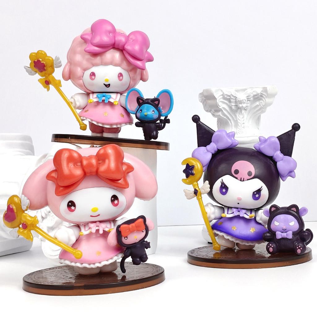Sanrio Kuromi Pvc Gashapon Toy With Collectible Design For Kids And Fans