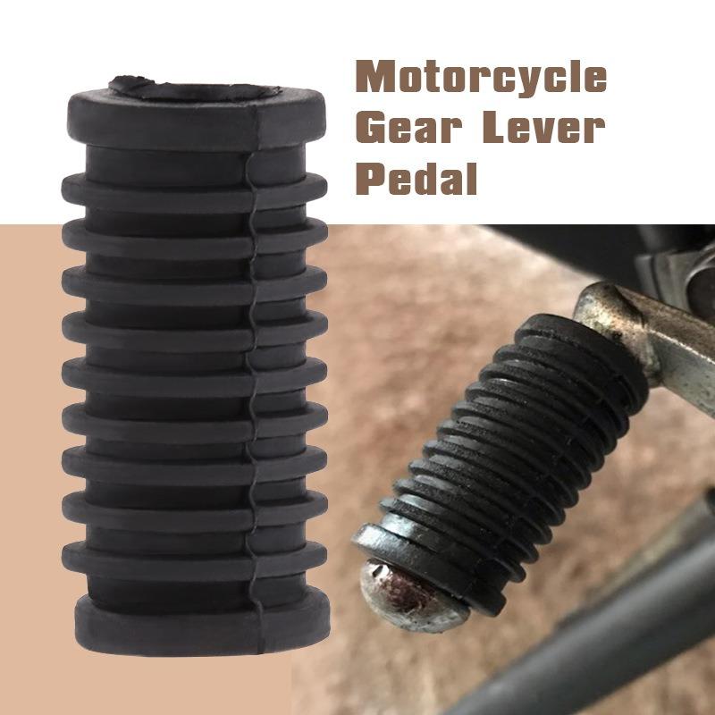 Universal Motorcycle Gear Shift Shifter Lever Foot Pad Pedal Rubber Cover Moto Start Foot Pegs Pad Motorcycle Accessories