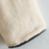 Winter Women's Plus Size Jacket Buckle Decoration Round Collar Faux Fur Coat