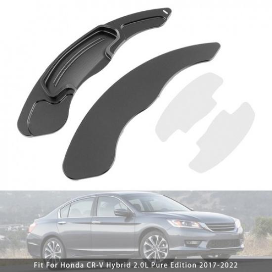 Steering Wheel Paddle Shifter For Honda Odyssey Civic 10th 15-24 Aluminium Black