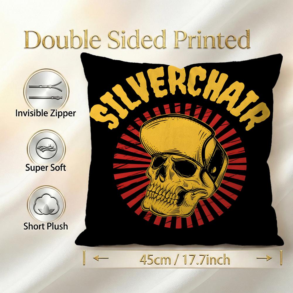 Silverchair Cushion Cover Cushion Cover Set 4Pcs 50X50 45X45 40X40 Pillowcase Decorative Sofa Home Decor