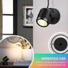 6W RGBW Up Lights Indoor Christmas Spotlight Indoor LED Color Changing Uplighting Indoor w