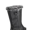 Vainer Women S Comfort Half Fur bootS Black H9xj0f00ak