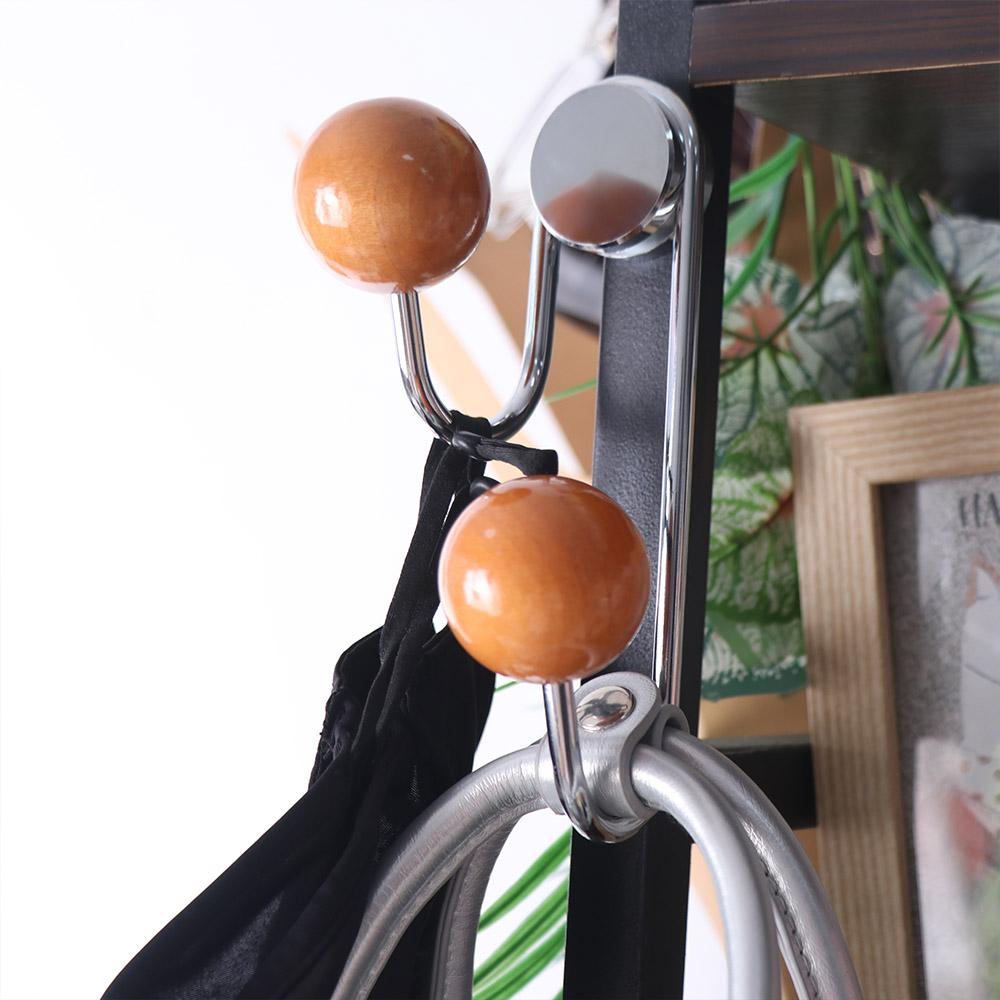Punch-free Coat Hanger Wall Mounted Door Magnet Hanger Creative Magnetic Wall Hooks  Bathroom