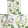 Wisteria Artificial Flowers For Garden Decor With Durable Plastic Vine For Indoor And Outdoor Use