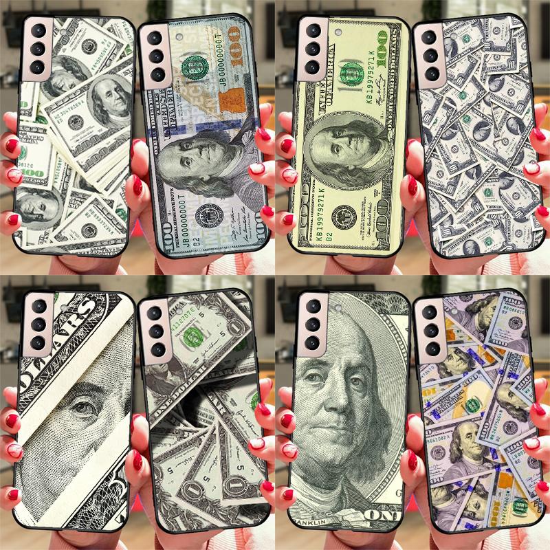 dollars money Case For Samsung Galaxy S23 Ultra Note 20 10 S9 S10 Plus S20 S21 FE S22 Ultra Phone Cover