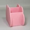 Storage Box Cloud Shape Waterproof Desktop Organizer with Rounded Edges Cute Macaron Colors Holder for Pens Makeup Brushes