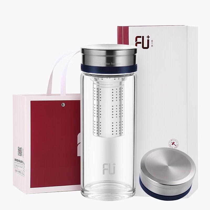 Fuguang Classic 380ML Business Glass Tea Cup