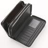 Men's clutch bag New business zipper handbag Large capacity fashion clutch bag Long wallet Mobile phone bag Simple