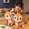 Christmas Elk Doll Plush Toy Sika Deer Doll Children's Soothing Pillow Ragdoll