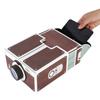 Portable DIY Projector, Projector, for Mobile Phone Home Theater Smart Phone Cinema
