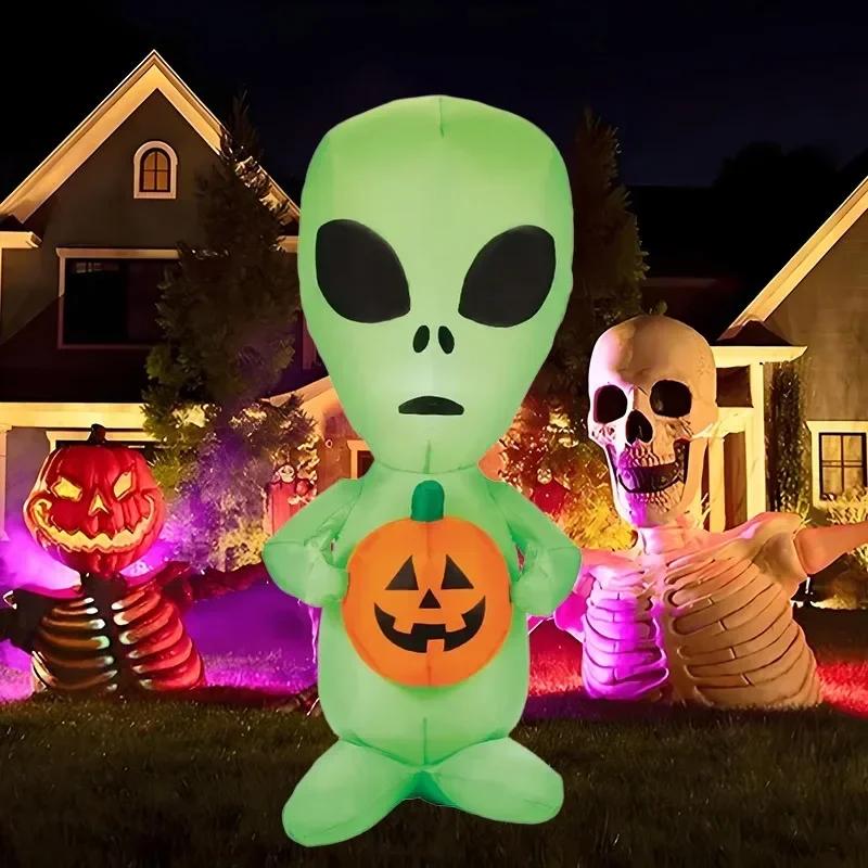 Halloween Inflatable Toys Decorations Courtyard Prop Built-in LED Lights Inflatable Model Outdoor Ornament Holiday Garden Decor