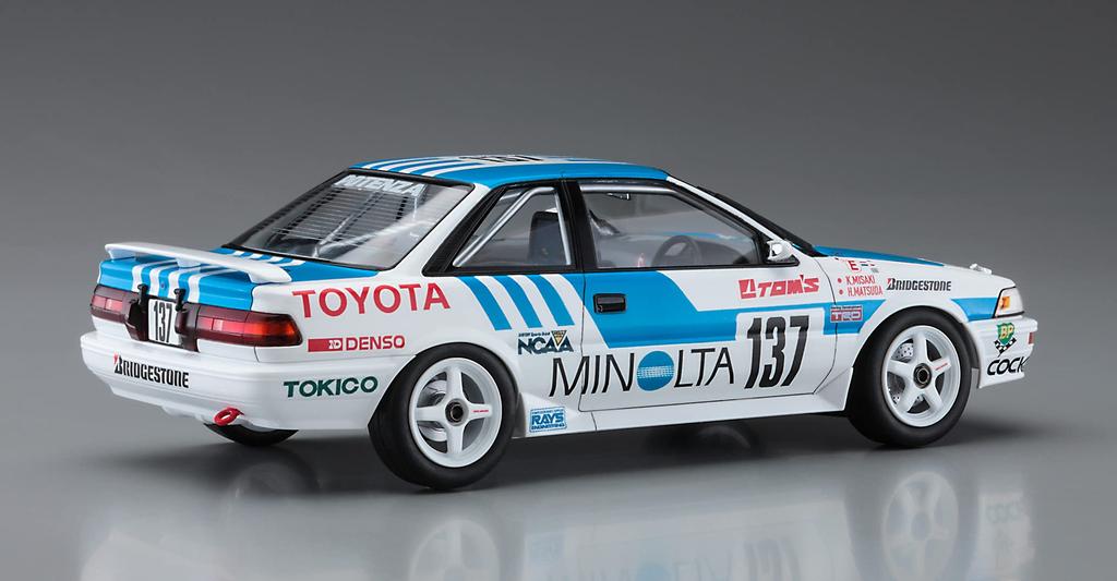 Hasegawa Minolta Corolla Levin AE92 1988 JTC Plastic Model Kit 20515 1/24