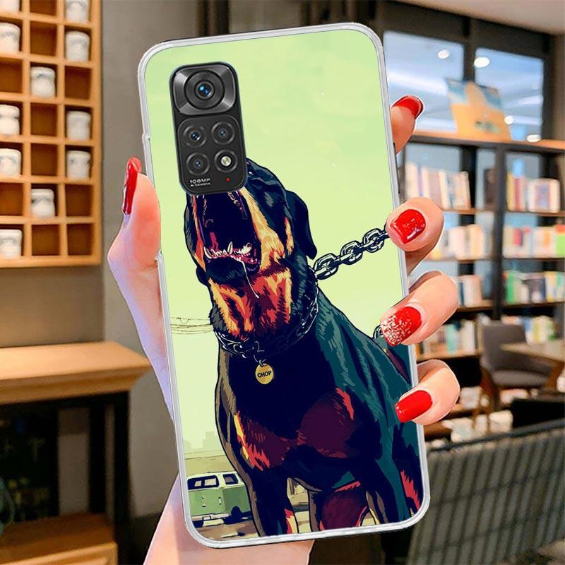 Rottweiler Dog Cover Phone Case For Xiaomi Redmi Note 15 14 13 12 11 10 Pro Plus 14S 12S 11S 11T 11E 10S Soft Fundas Shell Redmi
