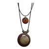 Retro Necklace - Versatile and Unique Long-style Sweater Chain for Women, with A Sophisticated and Simple Design As A Decorative Accessory.