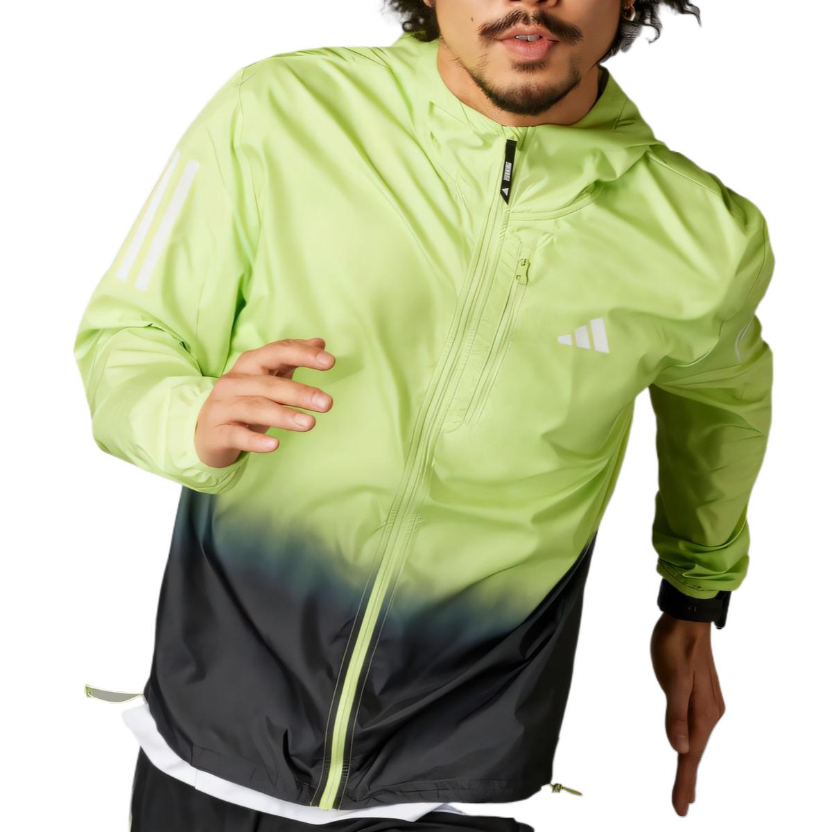 

Adidas Comfortable Breathable Versatile Jacket Men Jackets Pulse-Acid-Green JP0823