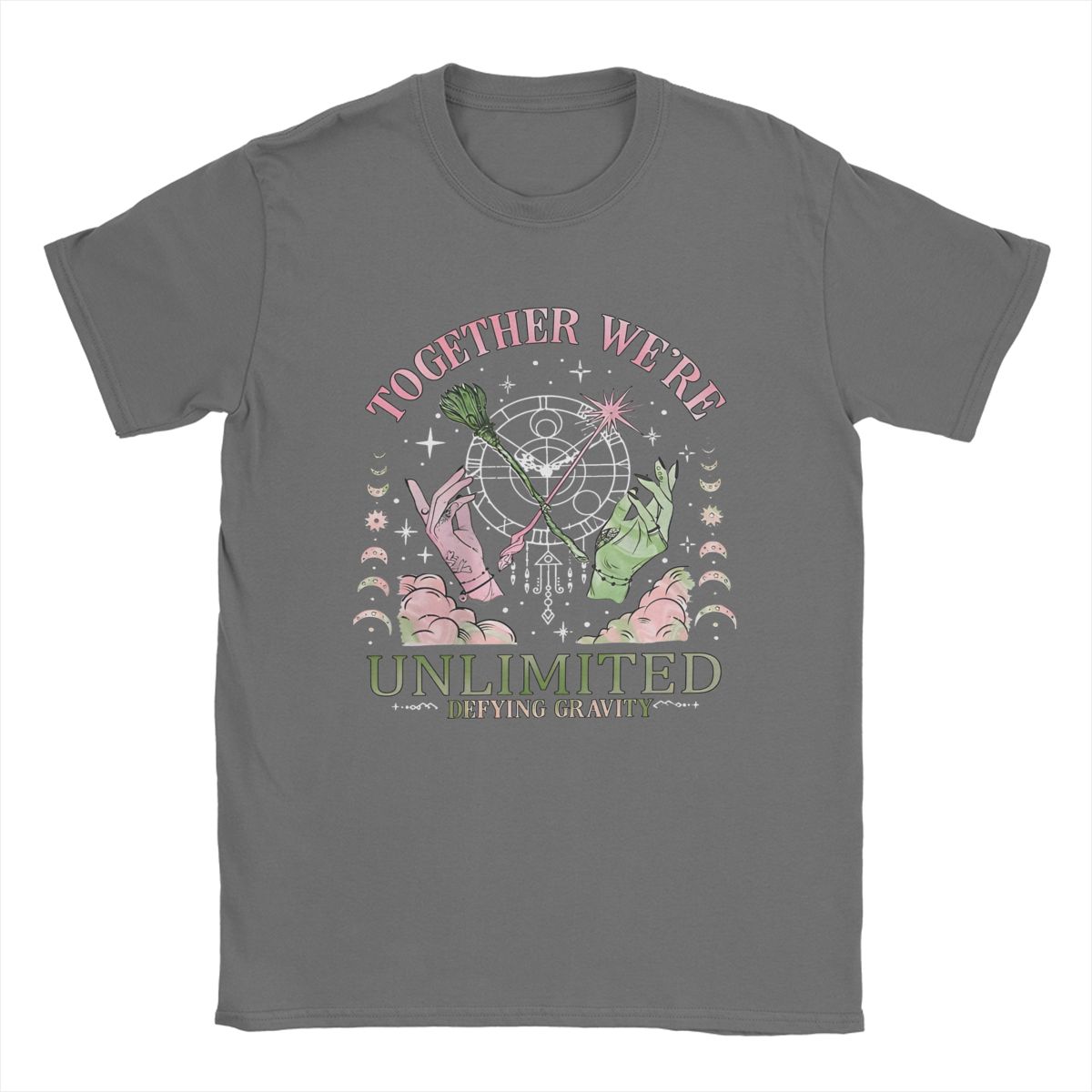 Men s T-Shirt Wicked The Musical Film Friends Funny Cotton Tees Short Sleeve Glinda Elphaba T Shirt Round Neck merch 4XL 5XL 6XL 4XL