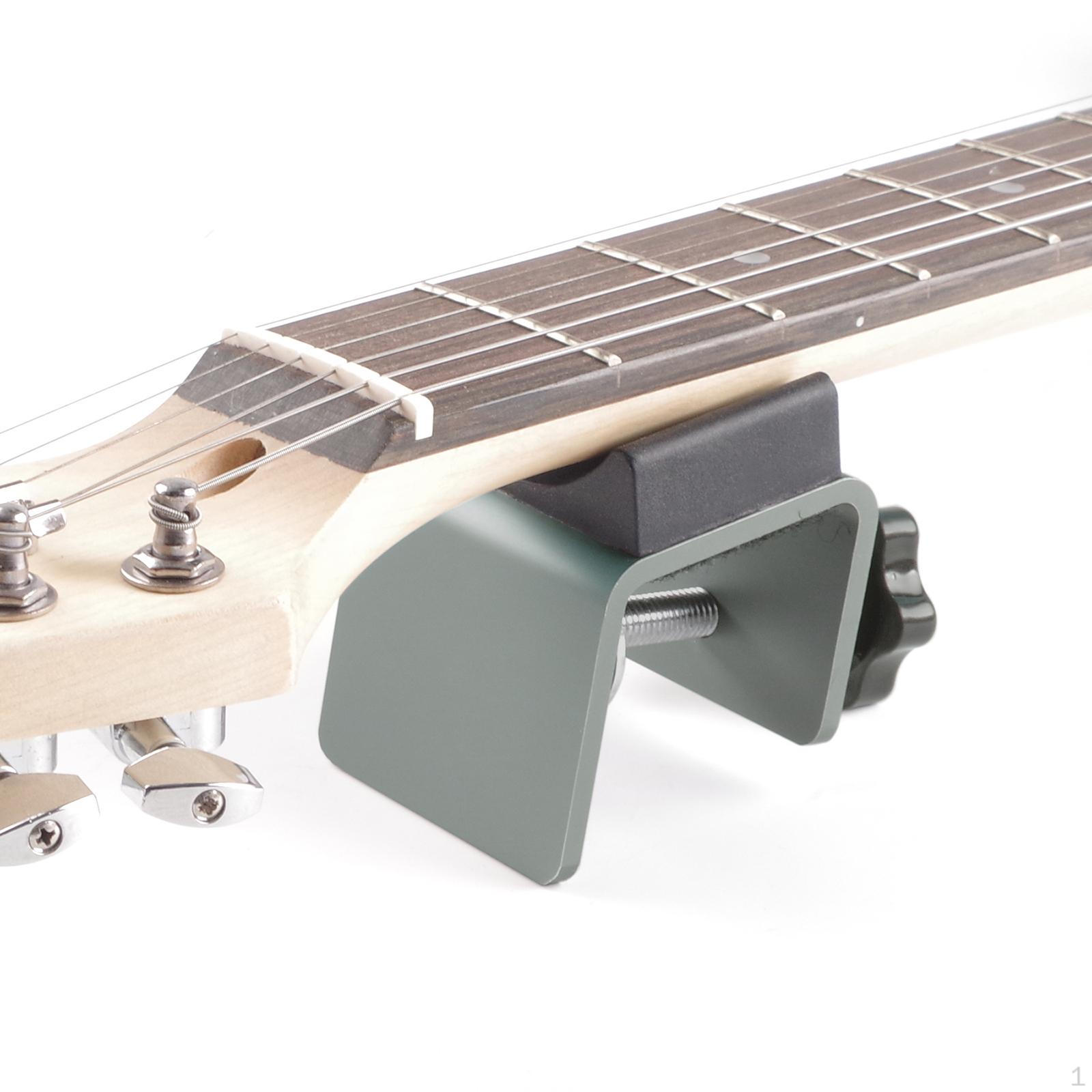 

Настольная подставка для гитары, вешалка для шейного кронштейна, подставка для аксессуаров для бас-гитары Aluminum alloy