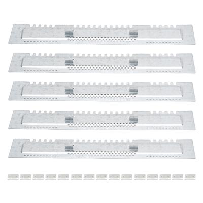 5 Set Beehive Entrance Reducer Stainless Steel Beehive Rat Guard for Standard 10 Frame Beehive
