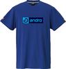 Andro Table Tennis Game Officially Approved by the Japan Table Tennis Association Unisex Napa Deo Deep Blue X Size 2XL Shirt, (JTTA), T-Shirt, CB,