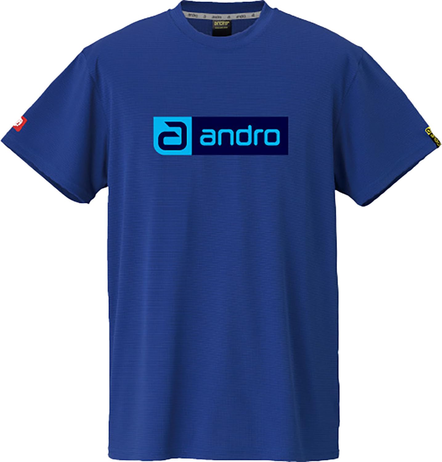 

Andro Table Tennis Game Table Tennis Unisex Napa Deo Deep Blue x Size S Shirt, J.T.T.A (Japan Association) Approved, T-Shirt, CB, Blue,