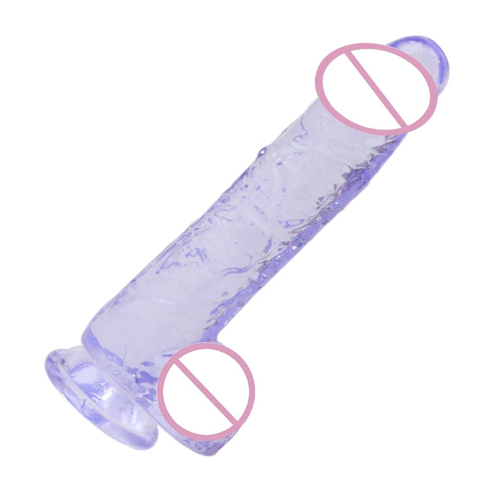 Adult Products Realistic Artificial Penis G-Spot Dildo Female Masturbation With Strong Suction Cup Sex Toys for Women