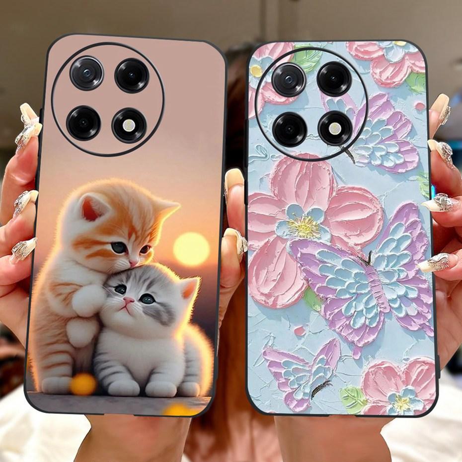 New Design Phone Case For Tecno Camon 30S Pro Camon30S CLA5 CLA6 Black Silicon Soft TPU Back Cover For Camon 30S 30SPro 4G