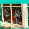 Horror Halloween Arm Uv Static Glass Window Display Home Decor Wall Stickers