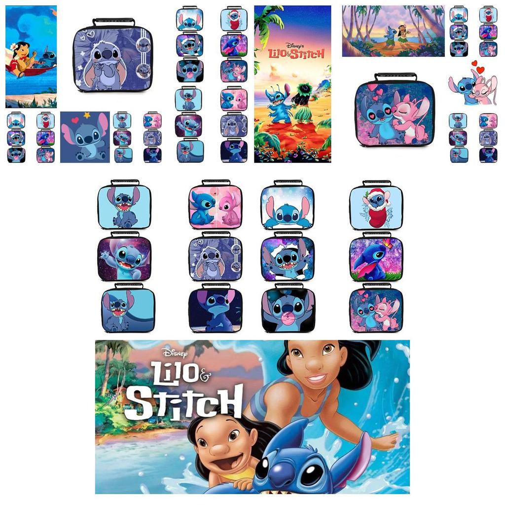 Cute Stitch Lunch Bag For Teenagers Perfect For Picnics And School!