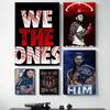 1 szt. Gorący Słynny Gwiazdor W-Wrestlingu Roman R-Reigns Plakat Plakaty HD Dekoracja Domu Pokoju Baru Kawiarni Sztuka Malarstwo Ścienne Obraz