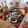 1pc Vibrant Chinese Dragon Design Non-Slip Area Rug -Crystal Velvet, Large Size , Perfect for Home, Restaur