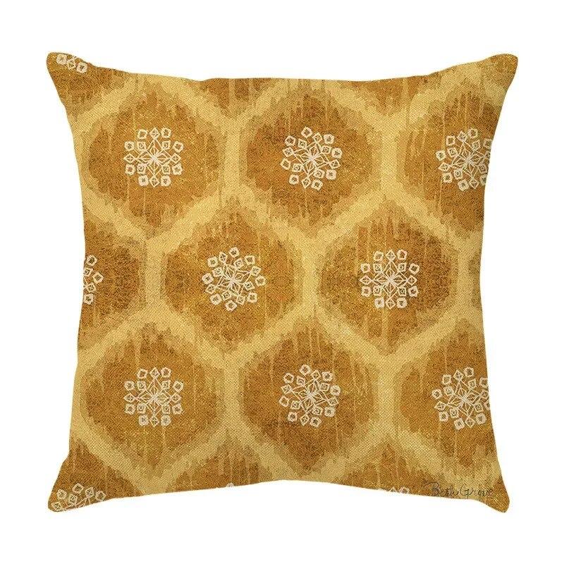 

45x45см Абстрактная Геометрическая цветная Наволочка Гостиная Диван Офисное Сиденье Чехол для подушки Домашний Декор Обнимать 60x60cm