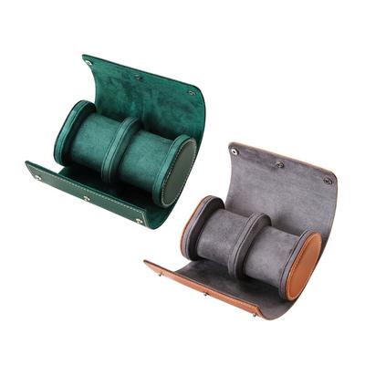 Herren Uhrenbox Organizer Uhrentasche Beutel Organizerbox Leicht zu Tragen für Reisen Uhrenaufbewahrungstasche Schmuckschatulle Leder