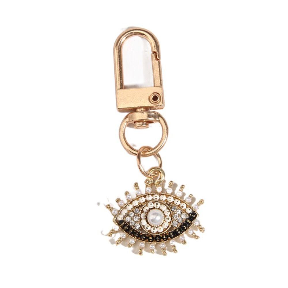 Decorate Hamsa Hand Keyring Indelible Eye of Horus Keychain Punk Evil Eye Keychain  Friends Gift