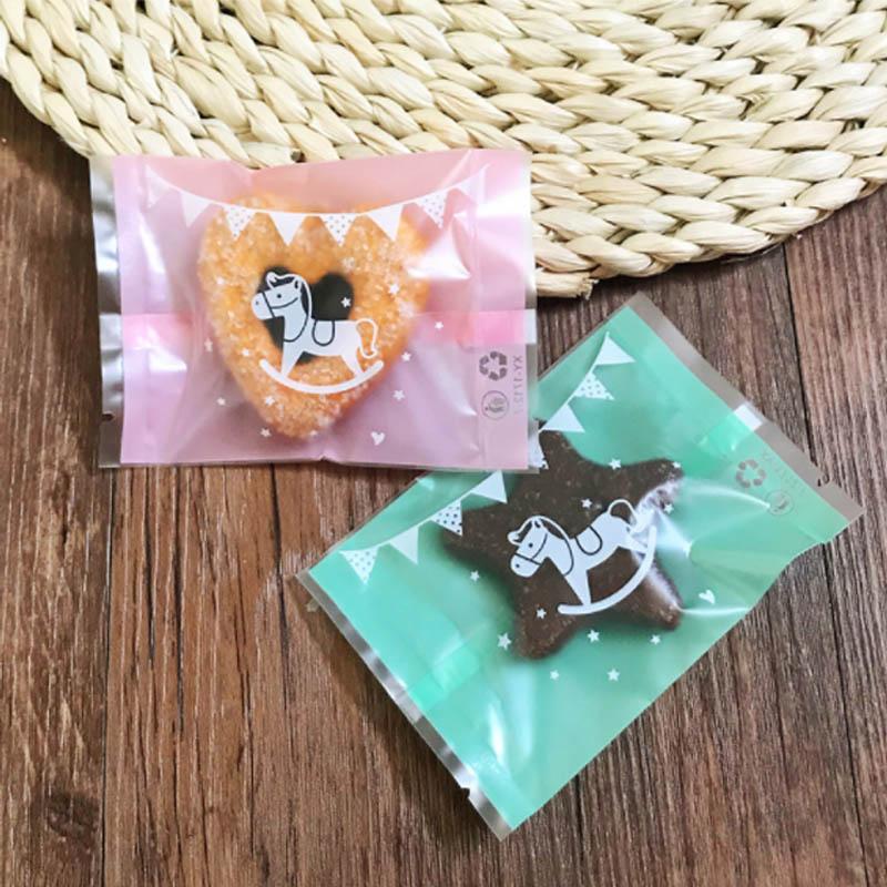 

100 шт., упаковка для закусок, печенья, пакеты для торта, пищевой бисквит, плоский пластиковый пакет, скраб для выпечки, машина West Point, подарочные пакеты