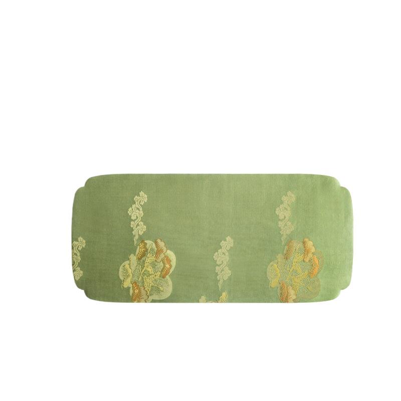 

Сухое заваривание чая банкет утолщенная парча чайная скатерть подушка китайский дзен подставка для чайной чашки аксессуары для чайной церемонии светло-зеленый