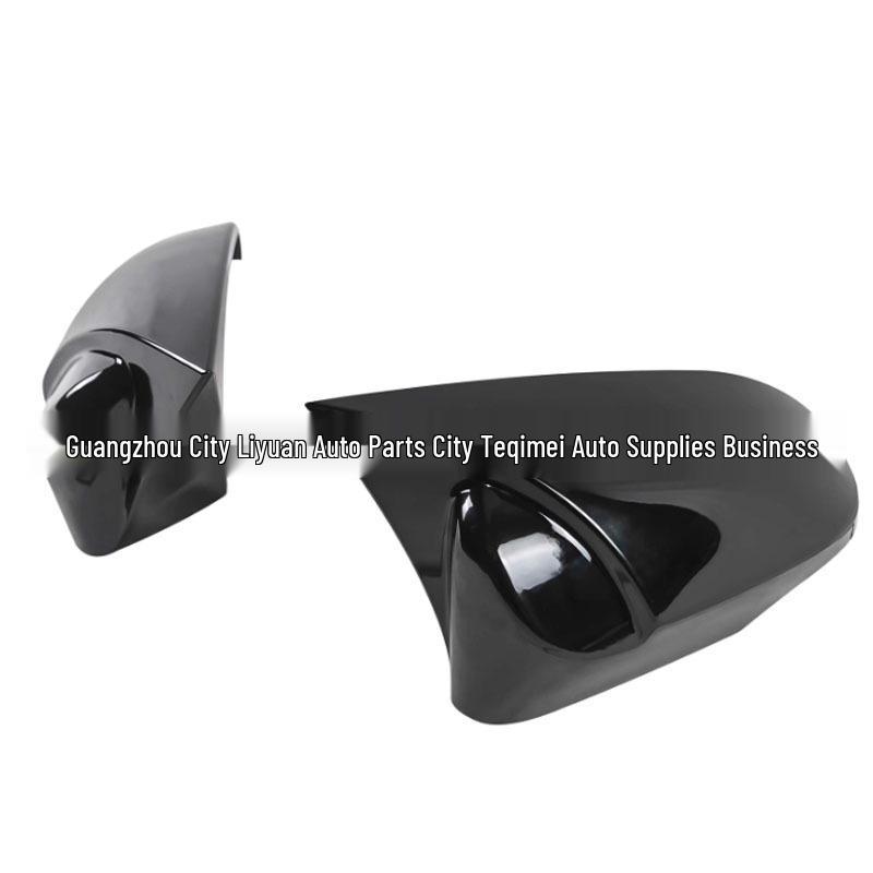 Toyota Corolla 2014-2018 Rearview Mirror Cover, Carbon Fiber Piano Black