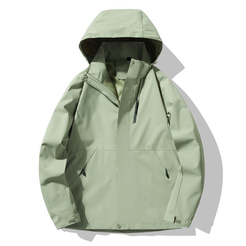 Herren- und Paarkombi 25 Jahre Frühling/Herbst Outdoor-Sport Winddicht Wasserdicht Atmungsaktiv Bergsteigerjacke