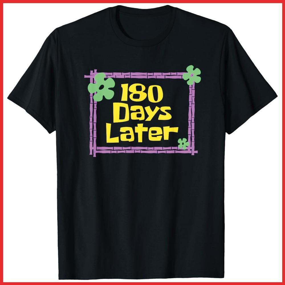 Teachers 180 Days Later Last Day Of School Black Cotton T-Shirt Unisex T-Shirt XXXL
