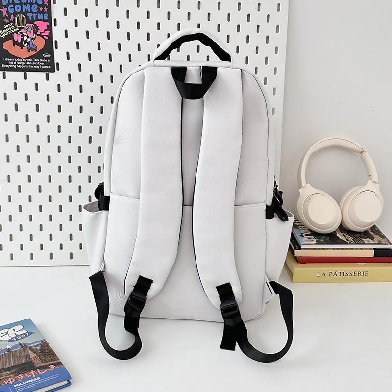 Backpack Women's Large Capacity School Bag College Travel Multi-compartment School Bag