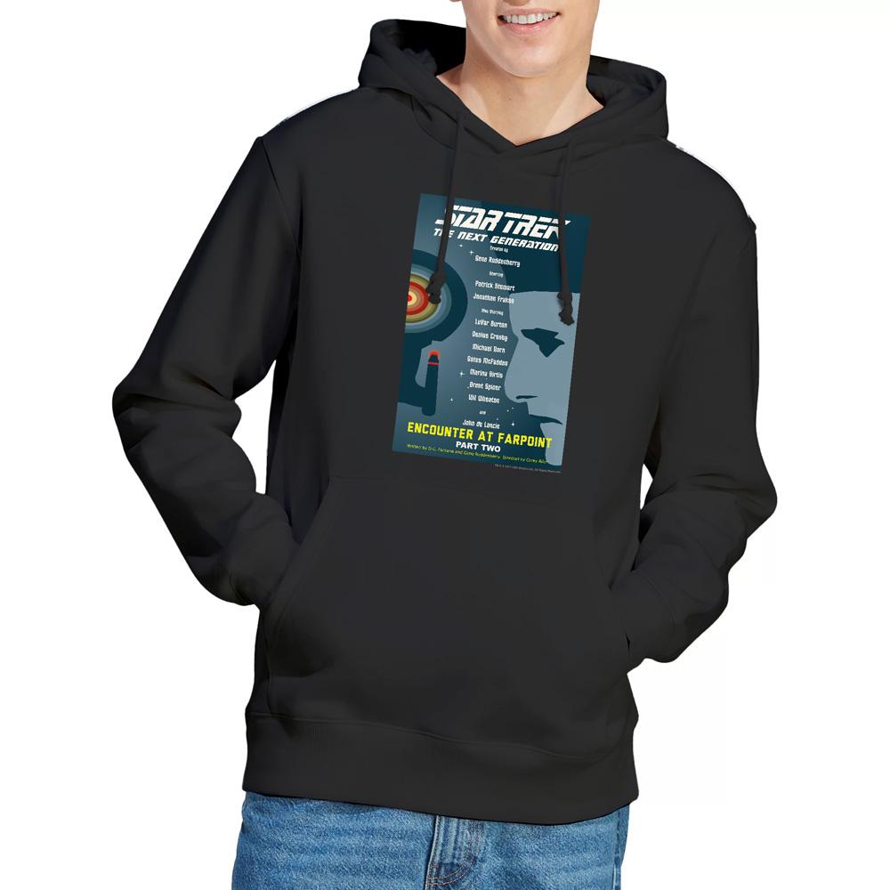 STAR TREK Mens The Next Generation Season 1 Episode 2 Hoodie