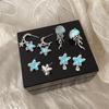 Fresh Blue Star Jellyfish Earrings - Unique, Fashionable, Elegant, Versatile Studs for Women