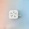 Retractable USB Power Strip – Square Portable Extension Cord with 2-Meter Cable, Multi-Socket Charging Station