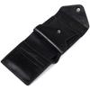 Original Wallet In Unisex Style Made of Glossy Genuine Leather GRANDE PELLE Wallet 16813 Black